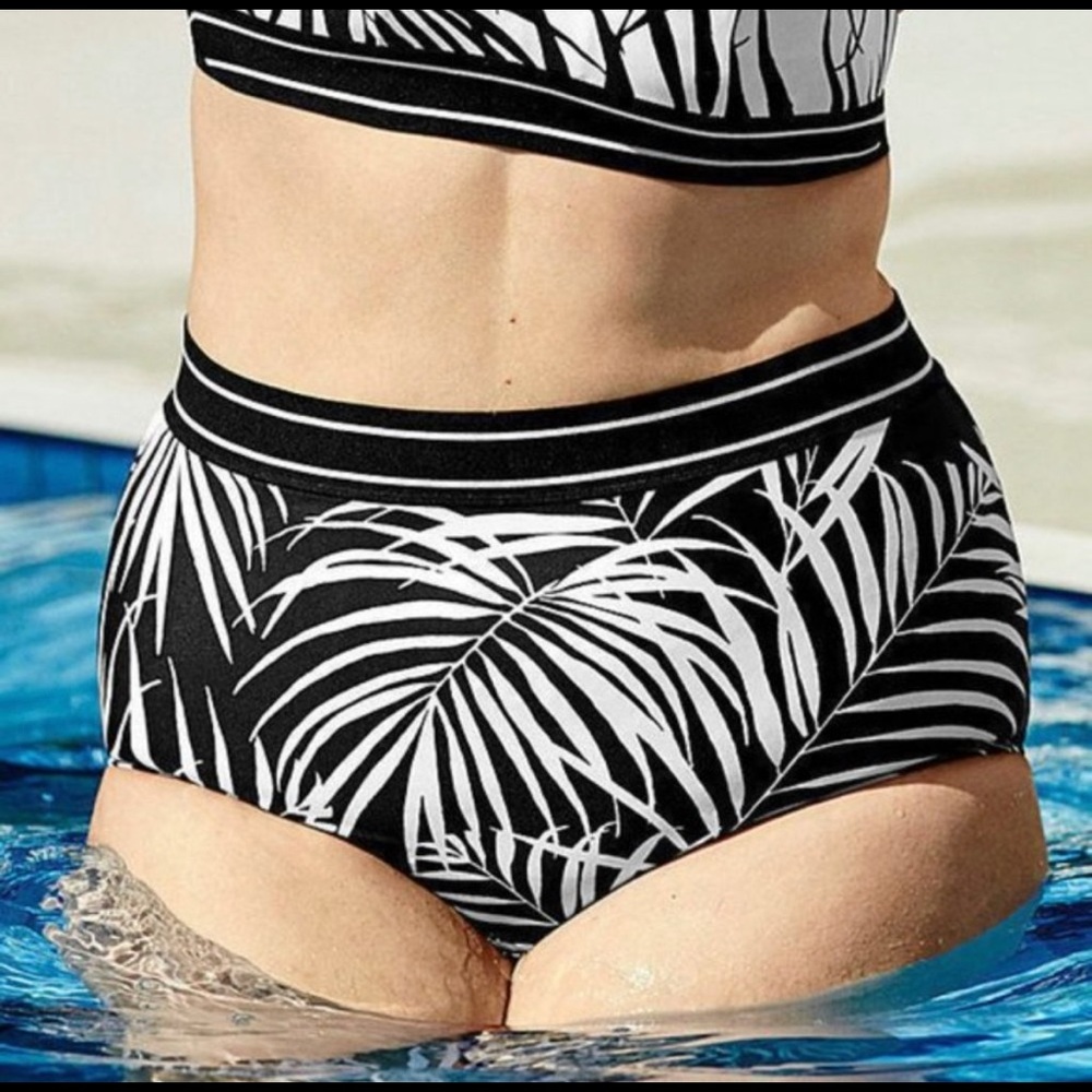 Swim Cacique Bikini Bottoms Lane Bryant High Waist